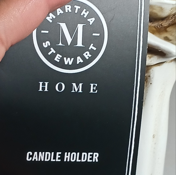 Martha Stewart Halloween Skull Gothic Candelabra 3 Arm Taper Candle Holder - Picture 10 of 15